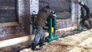 Продам срубы и бани из оцилиндрованного бревна