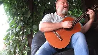 Не для меня. Любэ. Гитара Aria AK-45. Учусь играть заново. 2 ч.