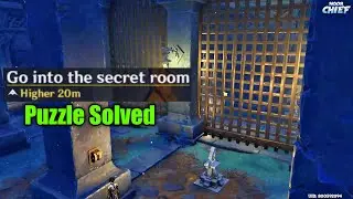 Go into the secret room puzzle | Genshin 2.4