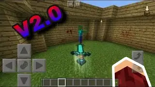 КАК КИДАТЬСЯ МЕЧОМ В MINECRAFT PE БЕЗ МОДОВ! V2.0