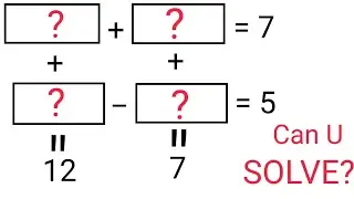TRICKY Math Question! Can you find ALL FOUR values?