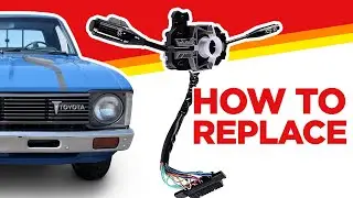 How to Install Headlight/Wiper Combination Switch 1979-1983 Toyota Pickup