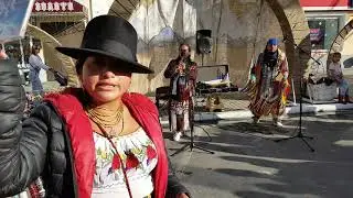 Индейцы  Edison & Luis ~ Lambada. Муром. 6.07.2019 на день Семьи,Любви и Верности.