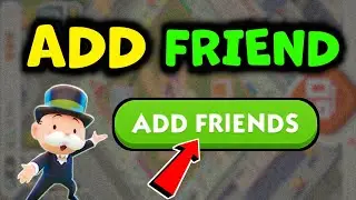 ✅️How To Add Friends in Monopoly Go🔴