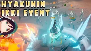 Genshin Impact: Trying the Hyakunin Ikki Event
