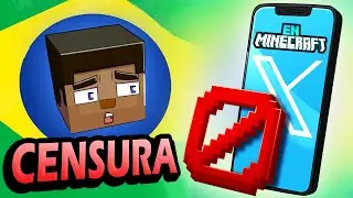 🌎 BLOQUEO de X en BRASIL explicado EN MINECRAFT 🇧🇷