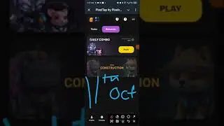 PIXEL TAP BY PIXELVERSE DAILY COMBO CARDS 11 OCTOBER 2024