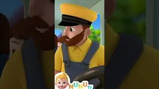Baby on The bus Goes Wah Wah Wah | Nursery Rhymes & Toddler Songs | NuNu Tv