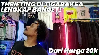 Toko Thrifting baju tengah malam hari sudah makin lengkap - Dari Harga 20k udah dapet barang bagus!