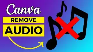 How to Remove Audio from Video in Canva