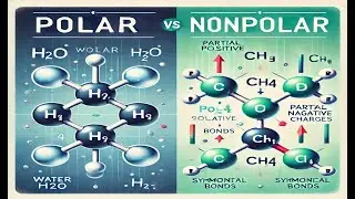 Polar and Non Polar Molecules (Detailed Tutorial) #polarmolecules #nonpolarmolecules #physics