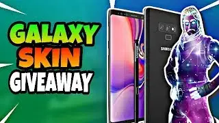 GALAXY SKIN + 100K VBUCKS GIVEAWAY | Fortnite Battle Royale