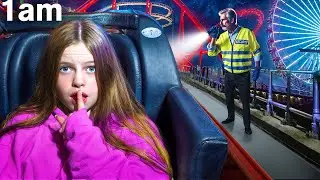 I Snuck Into an Amusement Park OVERNIGHT
