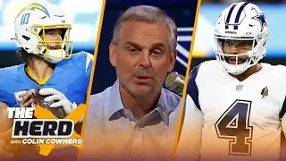 Cowboys win was more on Chargers giving game away, Justin Herbert still a Top 5 QB | NFL | THE HERD