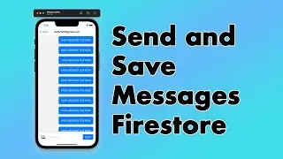SwiftUI Firebase Chat 11: Send and Save Messages to Firestore