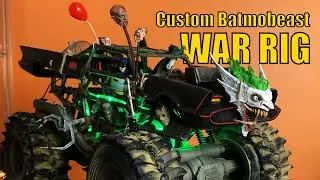 DC Multiverse | Custom '66 Batmobeast War Rig | McFarlane Toys | Mad Max | Maximum Overdrive