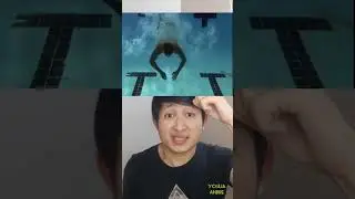 BADAN COWOK DISOBEK MESIN POTONG AIR KOLAM RENANG SAAT MENYELAM | Yosua Andre 