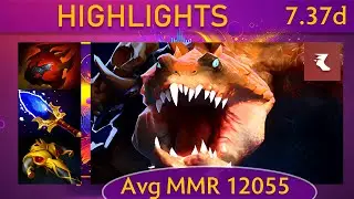✨ 7.37d Primal Beast |K+A-D - 34 KP - 83%| Mid Highlights - Dota 2 Top MMR