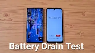 Infinix GT 10 Pro Battery Drain Test (100-0%)