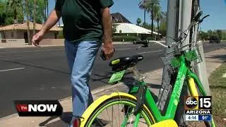 Tempe considering fining dockless bike companies