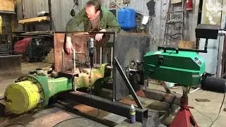 🚜ВОССТАНОВЛЕНИЕ МОСТА трактора John Deere расточным комплексом SUPERСOMBINATA👍