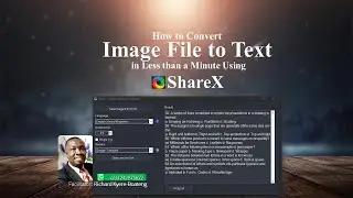 How to Convert Image File to Text in Less than a Minute | TechTricksGh