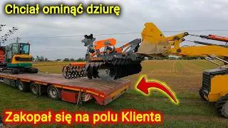 Artur zakopał się na polu Klienta 👉 szkoda auta 👉 kto mu pomoże?