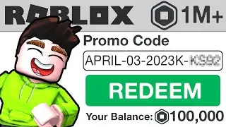 This *SECRET* ROBUX Promo Code Gives FREE ROBUX! (Roblox August 2023)