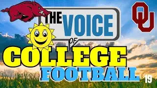 OKLAHOMA, ARKANSAS / THE College Football Show LIVE 19