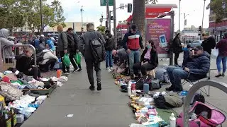 [4K] Walking MISSION STREET, SAN FRANCISCO, CALIFORNIA, USA (Recorded June 19, 2024)