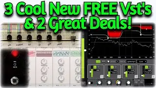 New FREE VSTs & 2 Deals - Excite Audio, Analog Obsession, Harrison (Realizer, Slam 2, Ava Multiband)