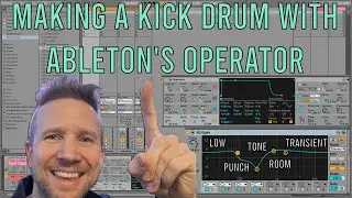 How to make a Kick Drum with Ableton's Operator tutorial