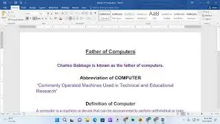Text to Speech in MS Office Word 2016 | MS Word Tips |