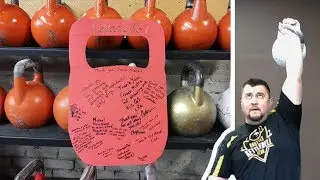 Mikhail Marshak | 40 years old, 40 kg kettlebell, 40 reps in snatch