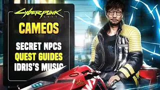 All SECRET Cameo Appearences in Cyberpunk 2077 - Hideo Kojima, Alanah Pearce, CohhCarnage & More!