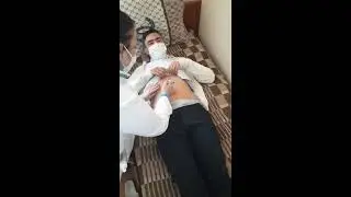 пальпация живота qorin palpatsiyasi Корин пальпацияси 1.