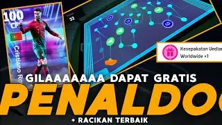 WOW DAPAT GRATIS CRISTIANO RONALDO! INILAH RACIKAN TERBAIK CRISTIANO RONALDO  eFootball 2024 MOBILE
