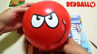 Посылка от разработчиков игры RED BALL 4 распаковка. Постеры к новой игре RED BALL Super RUN.