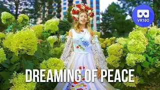 VR180 3D. Dreaming of Peace: Young Ukrainian beauties share their desires