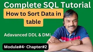 How to sort data in table | sql Full SQL Course | step by step
