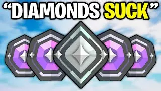 Crazy "Cracked" Silver thinks he's a Diamond Player.