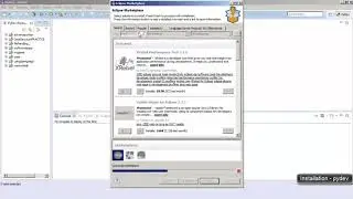 Installation of Eclipse with pydev plugin