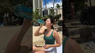 The chewing sand one is the worst #sofimanassyan #relatable #funny