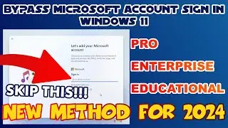 Skip Microsoft Account Sign-in and Setup Windows 11 with a Local Account #Local #Windows11 #Account