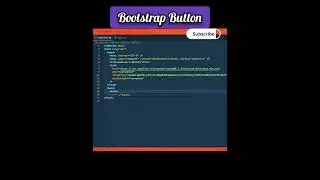 how to create bootstrap Button in html & CSS?how to create primary button in bootstrap