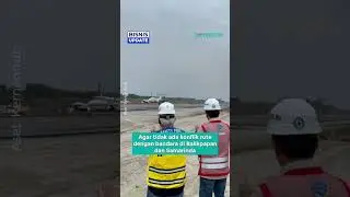 Uji Coba Landasan Pacu Bandara IKN