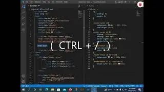 html comment tag shortcut vs code