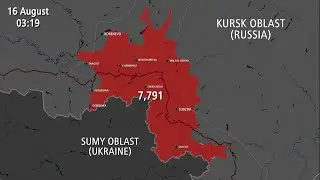 Ukraine Invasion of Russia: Kursk Attack – Every Hour [August 6-16]