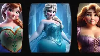 #disney princess getting fat 😻😿 ~ Plus Size Disney Princess