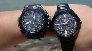 CASIO MRG vs OCEANUS GPS HYBRID WAVC CEPTOR
